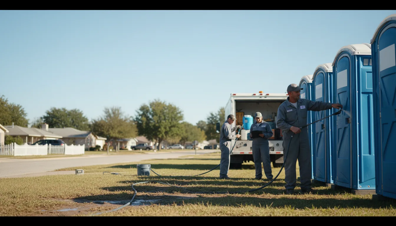 Long-Term Portable Toilet Rental in Creal Springs, IL near me